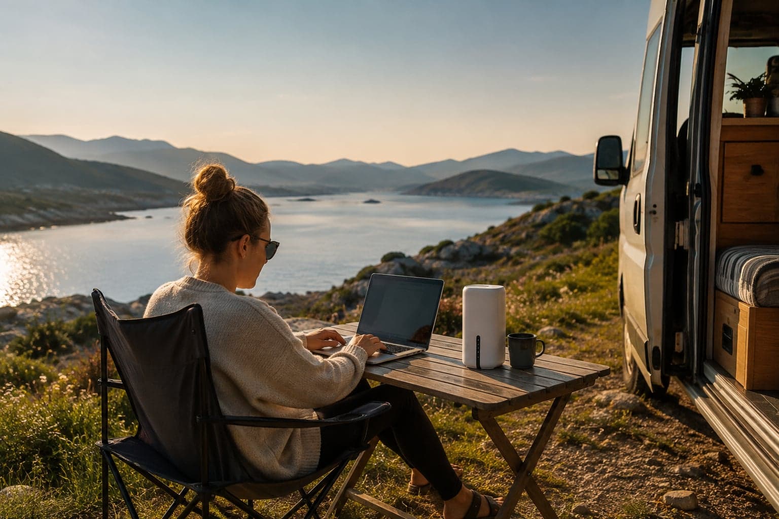 Work from wherever you've parked